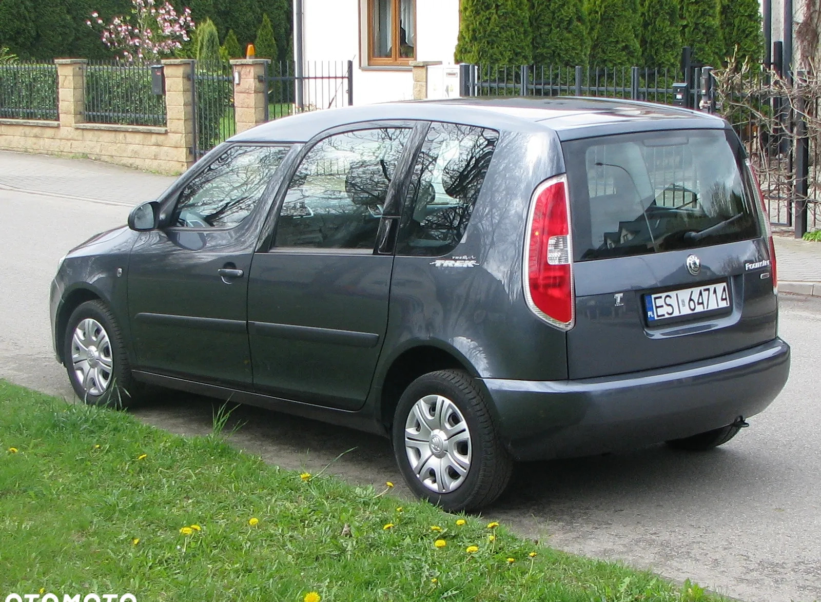 Skoda Roomster cena 14900 przebieg: 183000, rok produkcji 2008 z Sieradz małe 211